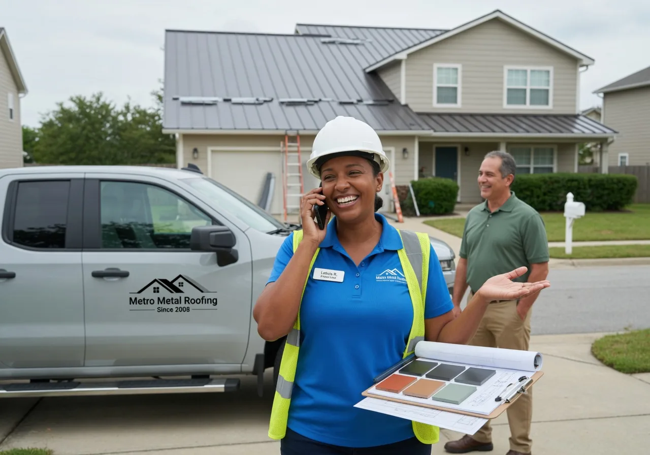 Storm Damage Metal Roof Repair in Starford, PA
